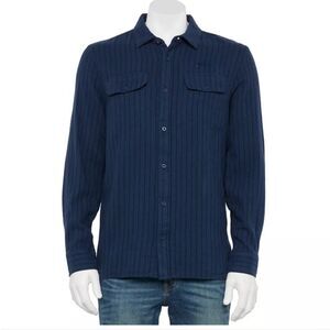 Vans Station Striped Button Down L/S Shirt